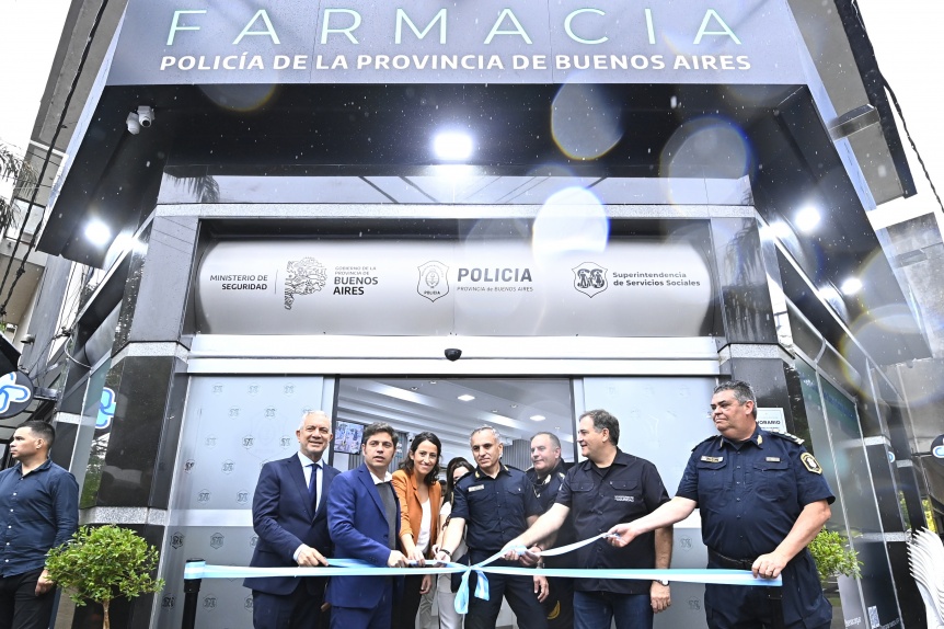 Se inaugur la primera farmacia exclusiva para el personal policial