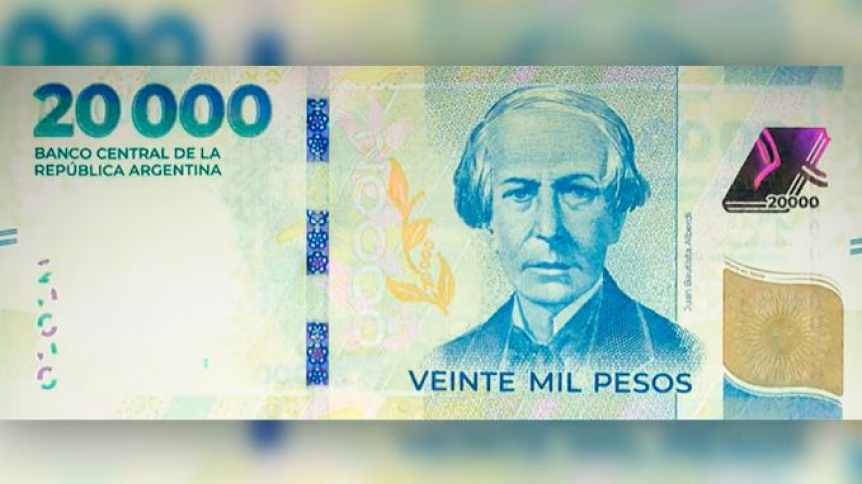 Difunden medidas de seguridad para evitar estafas con el nuevo billete de $20.000