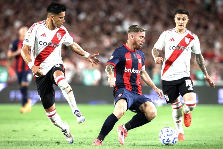 River y San Lorenzo no se sacaron ventajas en el Monumental