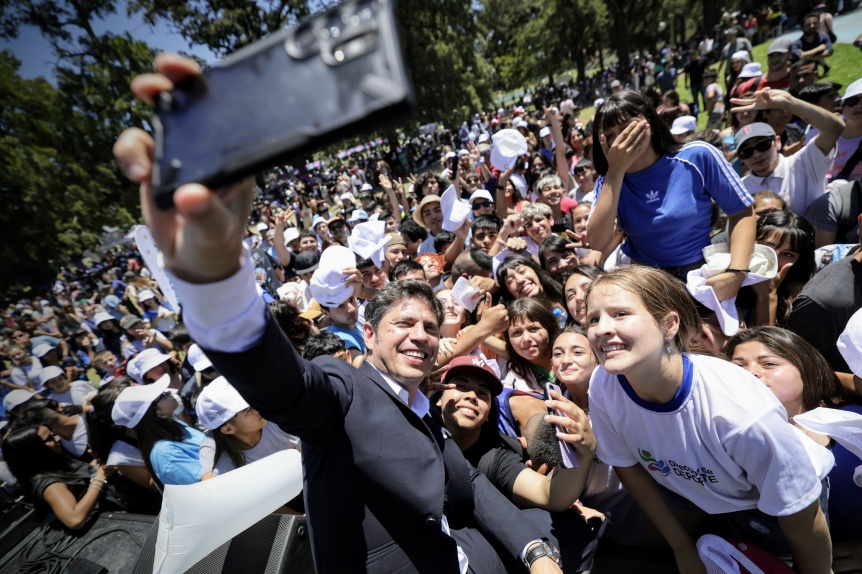 Kicillof particip del encuentro anual de jvenes del programa Envin