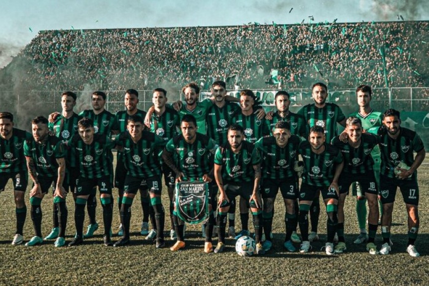 San Martn (SJ) le gan a Gimnasia (Mza) y ascendi a Primera Divisin