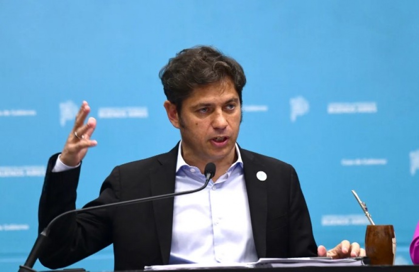 Axel Kicillof advirti a Milei que 