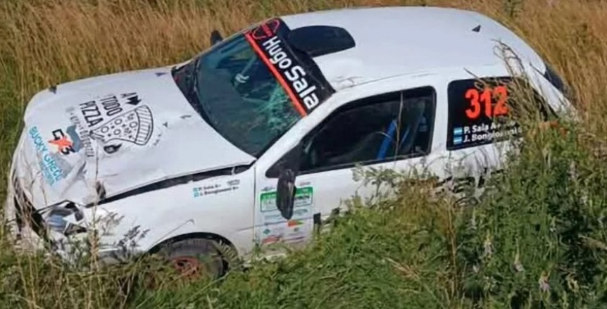 Muri un espectador durante una competencia de rally en Lobos