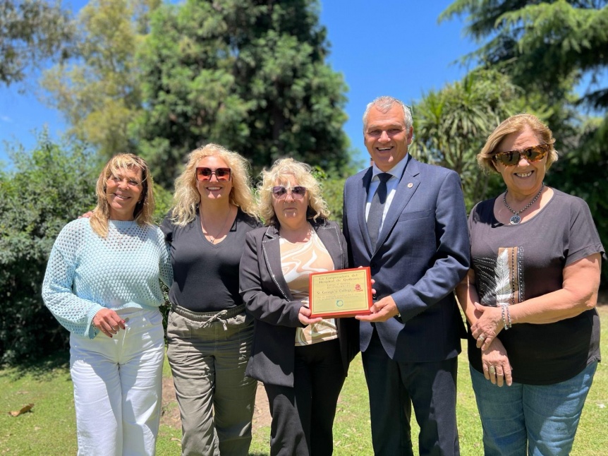 La Cooperadora del Hospital de Quilmes reconoci al St Georges College por su generosidad