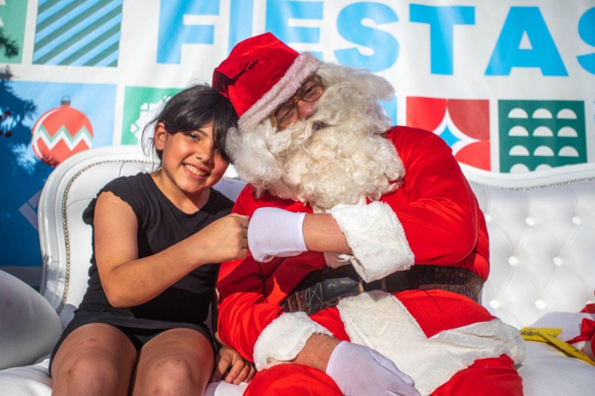 Lans: Este fin de semana, Pap Noel estar en el Parque Eva Pern