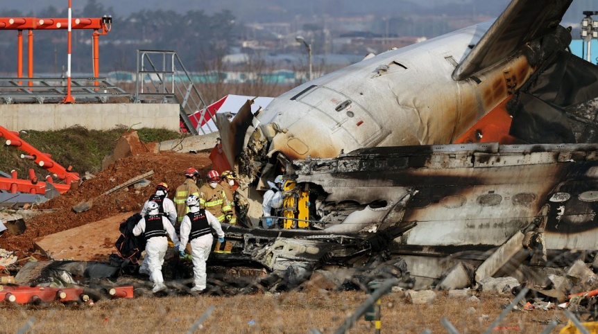 VIDEO | Tragedia area en Corea del Sur: Una semana de luto nacional por los 179 muertos