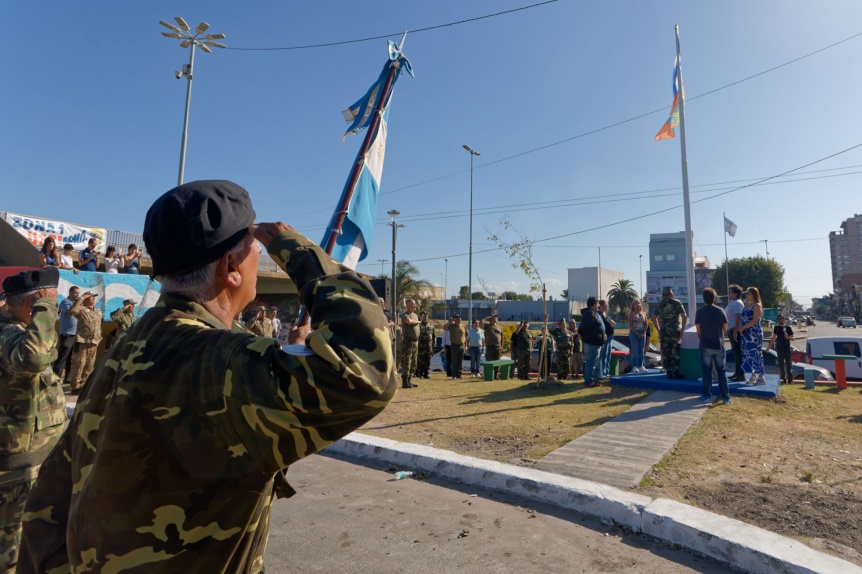 Se puso en valor la Plaza de la Argentinidad a 20 aos de la Terminal de mnibus Parador Sur