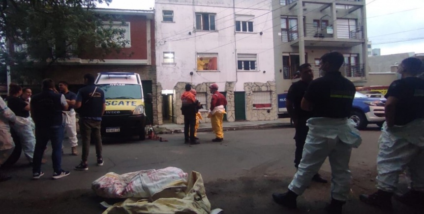 Megaoperativo en Mar del Plata para trasladar el cuerpo de un hombre con obesidad mrbida