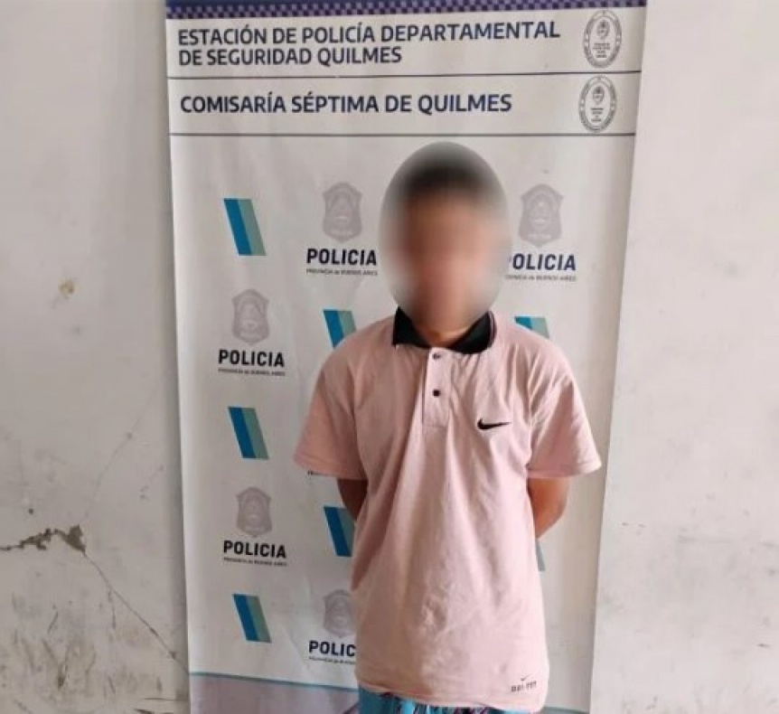 Detuvieron al acusado de matar al joven apualado en Bernal Oeste