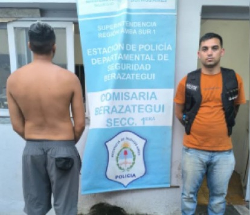 Detienen a un sujeto tras raid delictivo en Berazategui y secuestran millones de pesos