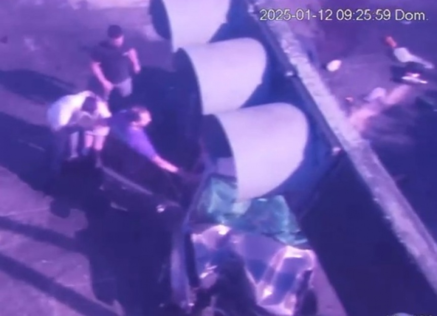 VIDEO | Se conoci el video del trgico accidente en el que murieron los dos policas