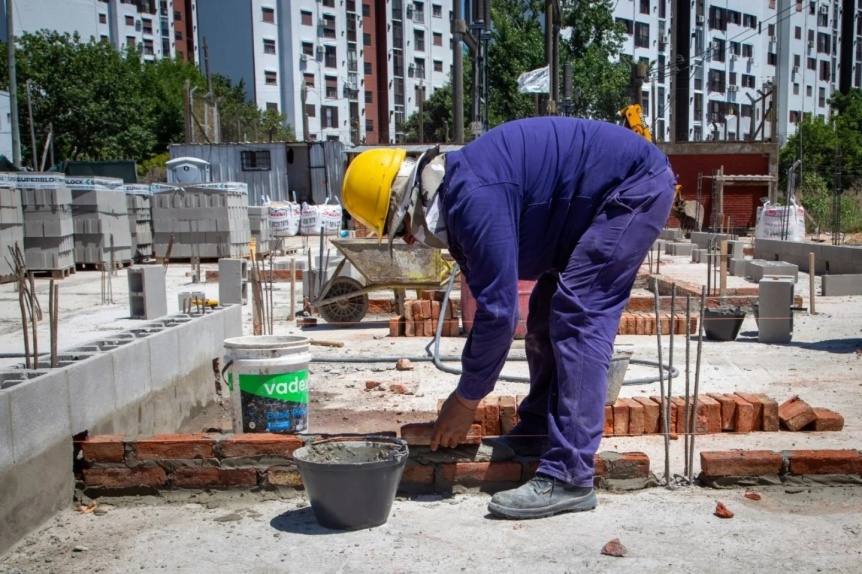 Avanza la construccin de la nueva veterinaria municipal en Quilmes