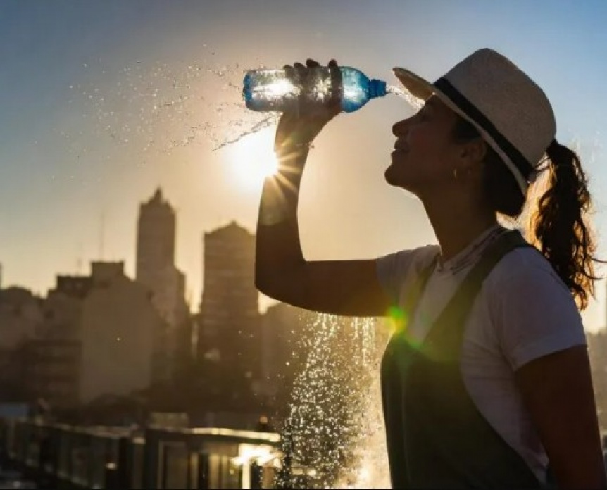 Alerta naranja por calor extremo en AMBA