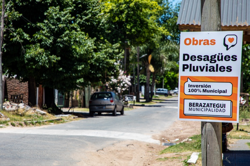 Las obras de desages pluviales En La Portea estn cerca de finalizarse