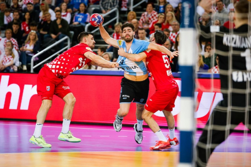 Los Gladiadores cayeron ante Croacia en su segunda presentacin