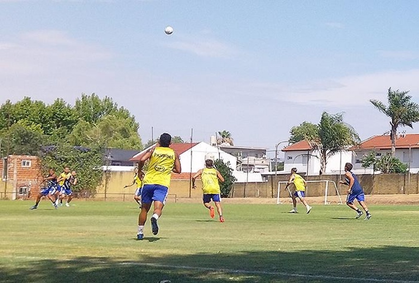 El plantel trabaj en doble turno en el campo auxiliar y sin caras nuevas