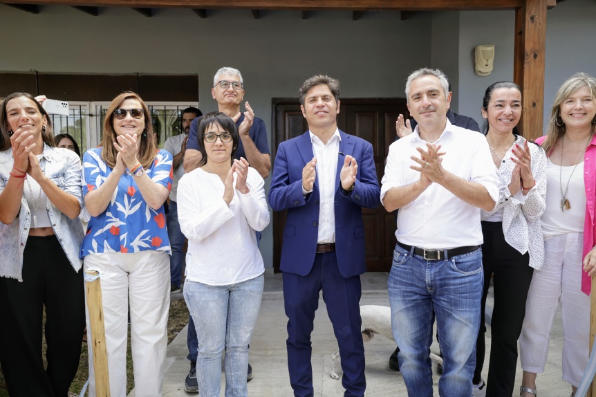 Kicillof inaugur una Casa de Abrigo para nios en situacin de vulnerabilidad social