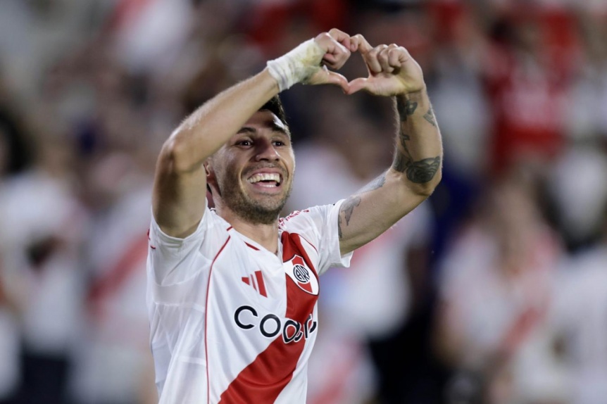 En una noche complicada, Montiel le dio el triunfo a River