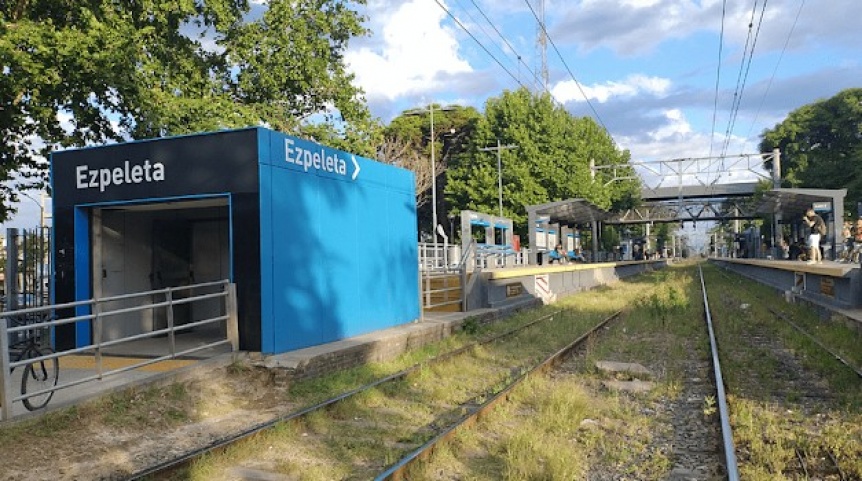 Una persona fue arrollada por el tren en Ezpeleta y se restringi el servicio por unas horas