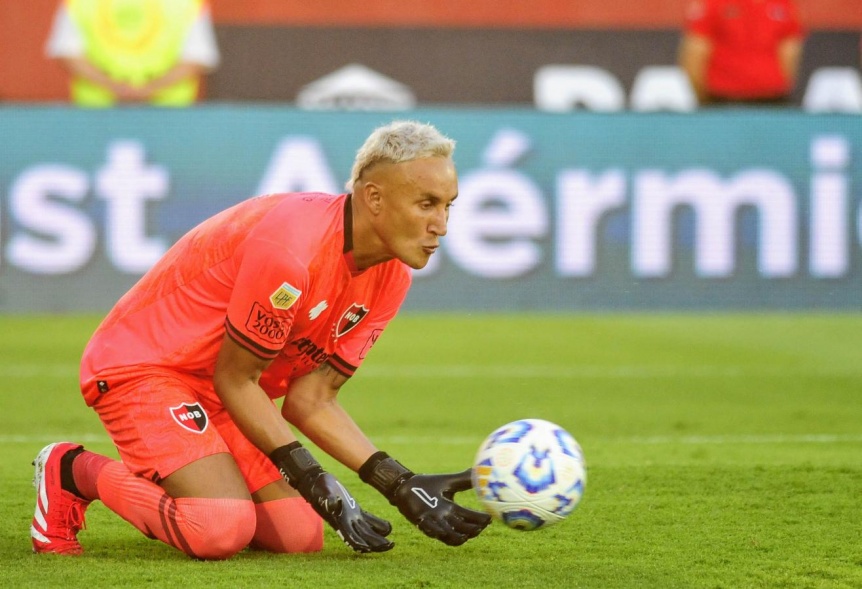 Keylor Navas debut en el arco de Newells con triunfo ante Aldosivi