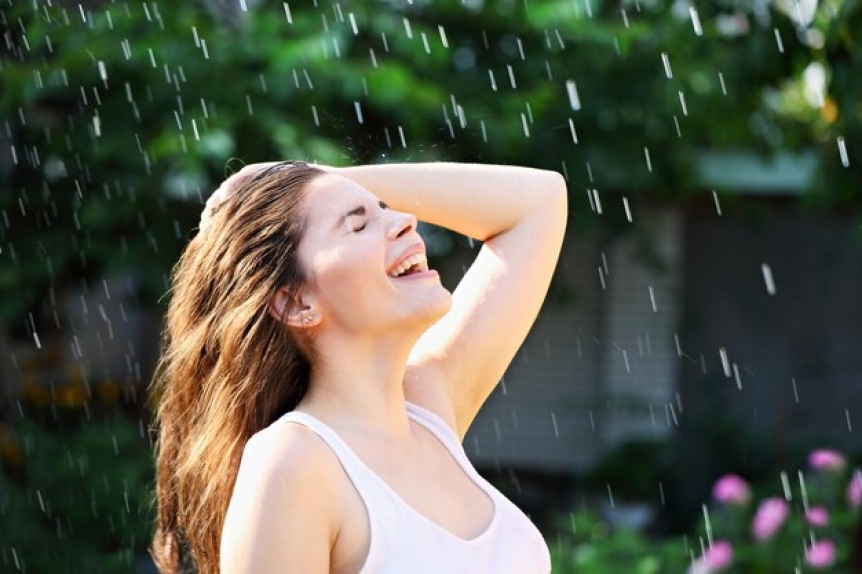 Finalmente vino el alivio al Conurbano Sur del calor extremo: Comenz la lluvia