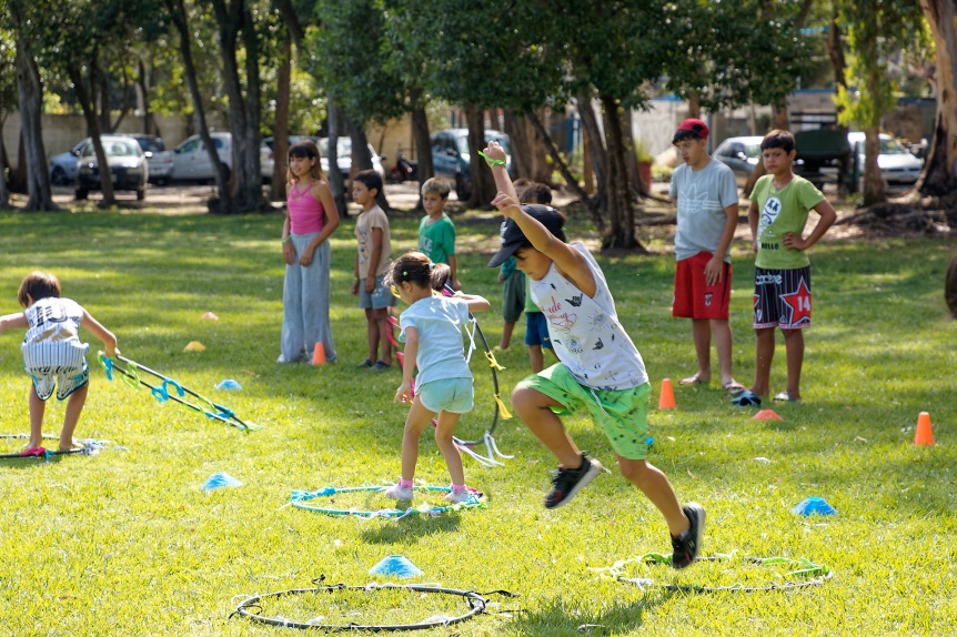 Gran cierre de las Escuelas Abiertas en Verano de Berazategui