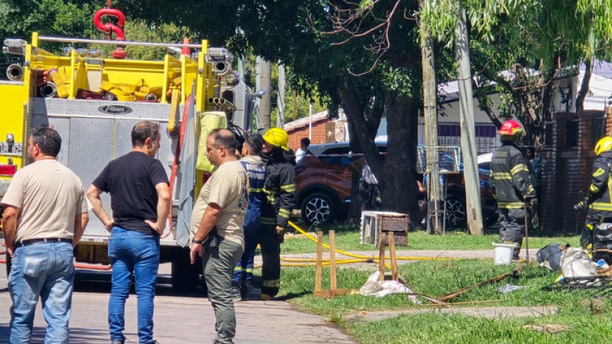 Tragedia: Murieron cuatro nenes en el incendio de una casa en Campana