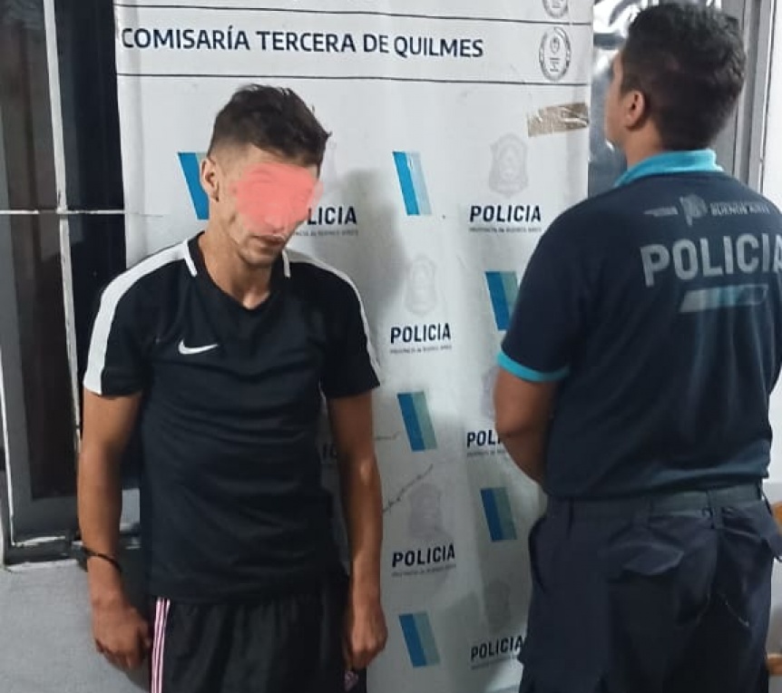 Violenta entradera fue frustrada en Quilmes Oeste por el dueo de casa: Un detenido