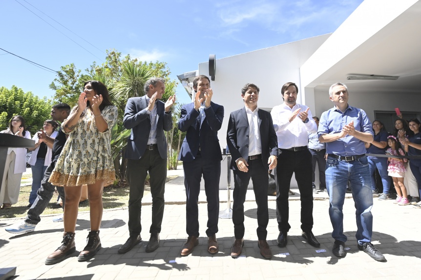 Kicillof inaugur las obras de puesta en valor de un Centro de Atencin Primaria de la Salud