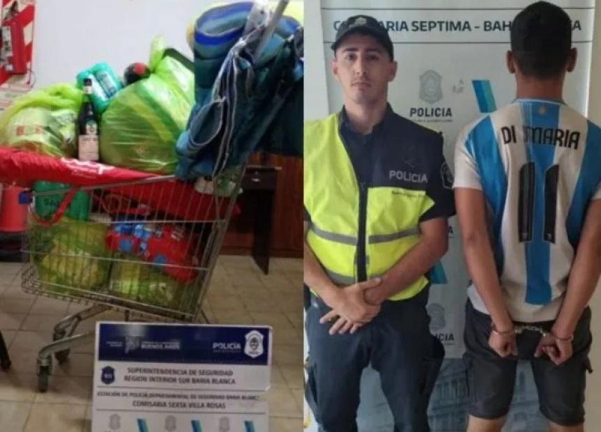 Detuvieron a 16 personas por saqueos a supermercados