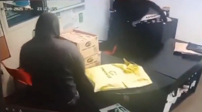 VIDEO | Robo comando en un supermercado del Shopping Hudson: Se llevaron 60 millones de pesos