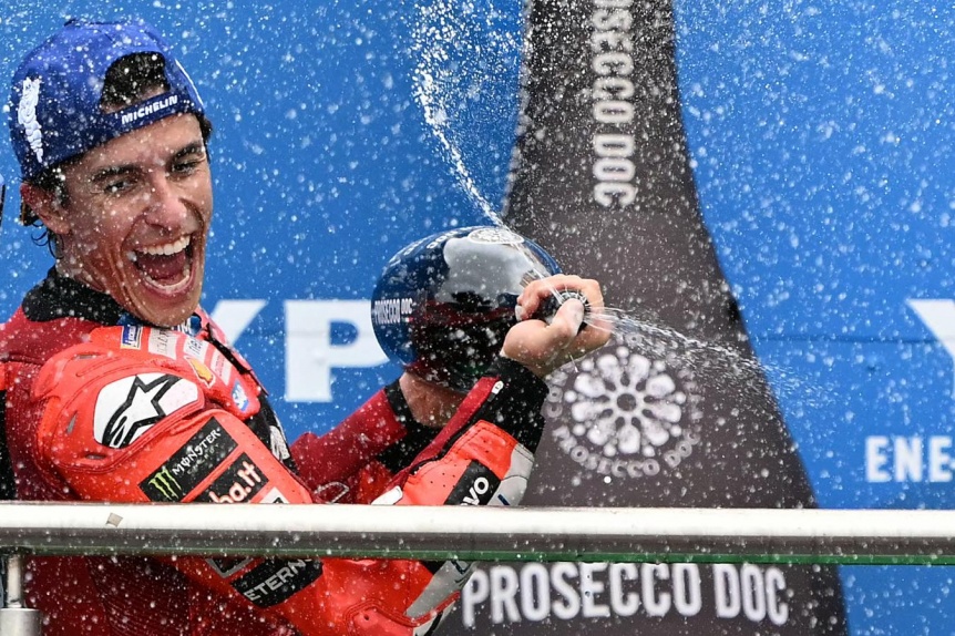 Marc Mrquez fue el Rey indiscutido del Gran Premio de Argentina de MotoGP