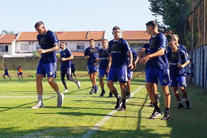 El plantel volvi al trabajo y ya piensa en la Copa Argentina