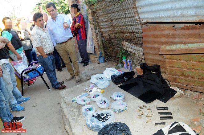 Cae banda de narcotraficantes tras operativo en la Villa Itat de Quilmes