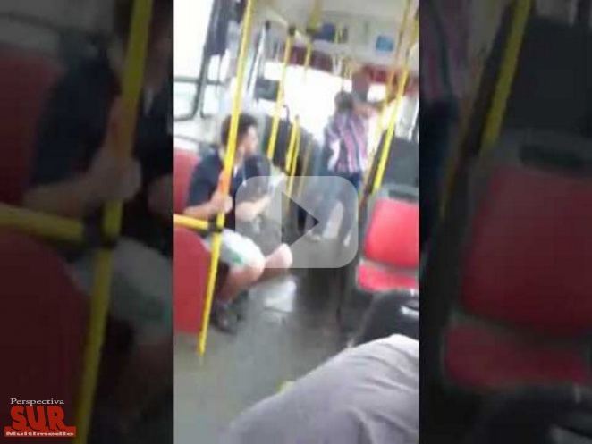 Pnico entre los pasajeros por un hombre armado en la lnea 79 en Quilmes