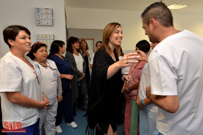 Vidal recorri las obras de ampliacin y mejoras del Hospital Gandulfo de Lomas de Zamora