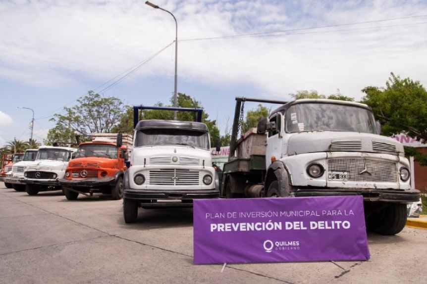 Cay banda que robaba camiones de volquetes y operaba con permisos de circulacin